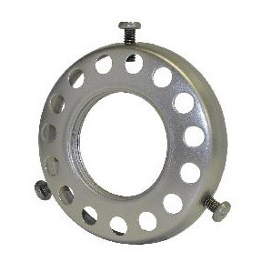 Soporte para pantalla de latón hilado
