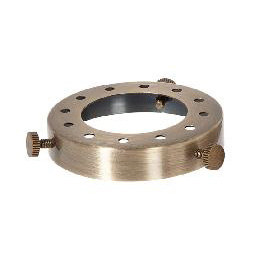 Soporte para pantalla de latón hilado