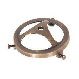 Soporte para pantalla de latón hilado