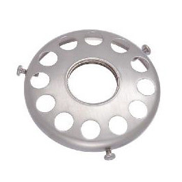 Soporte para pantalla de latón hilado