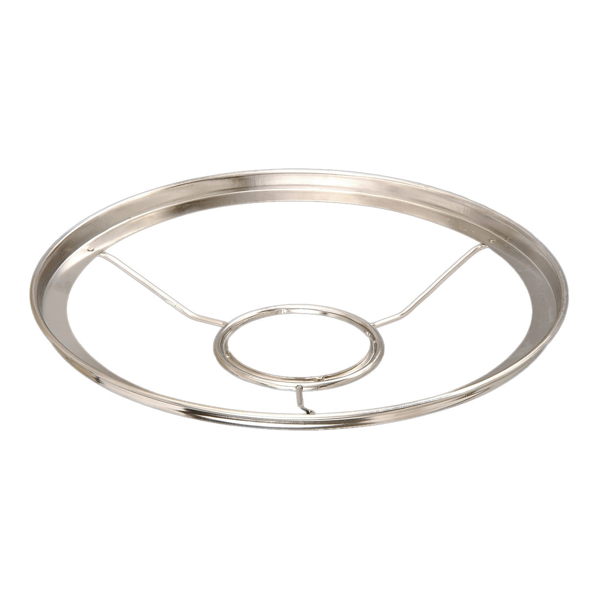 Soporte para pantalla de latón hilado