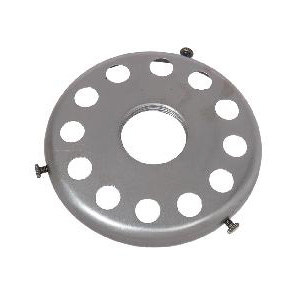 Soporte para pantalla de latón hilado