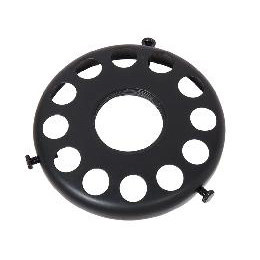 Soporte para pantalla de latón hilado