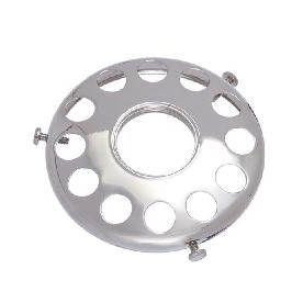 Soporte para pantalla de latón hilado